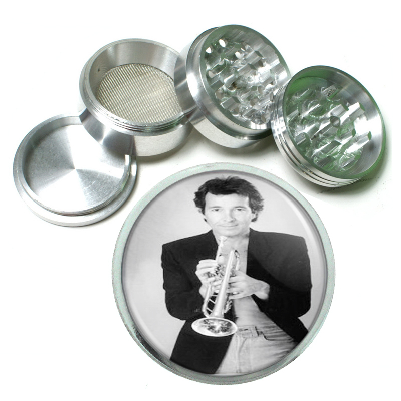 Herb Alpert Photo With Trumpet 4Pc Aluminum Grinder 413 - $15.48
