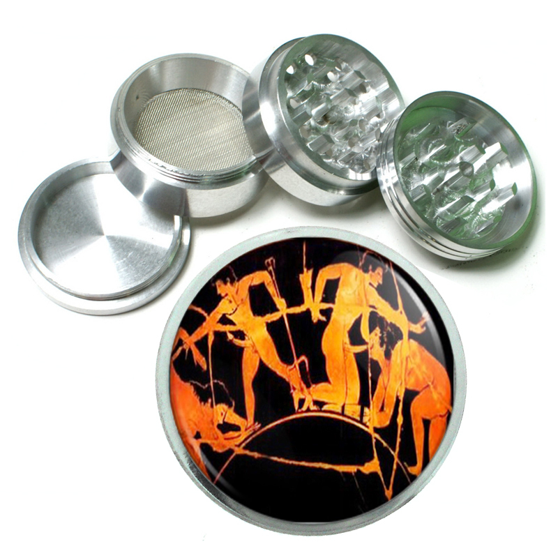 Gay Ancient Greek Erotic Art 4Pc Aluminum Grinder 520