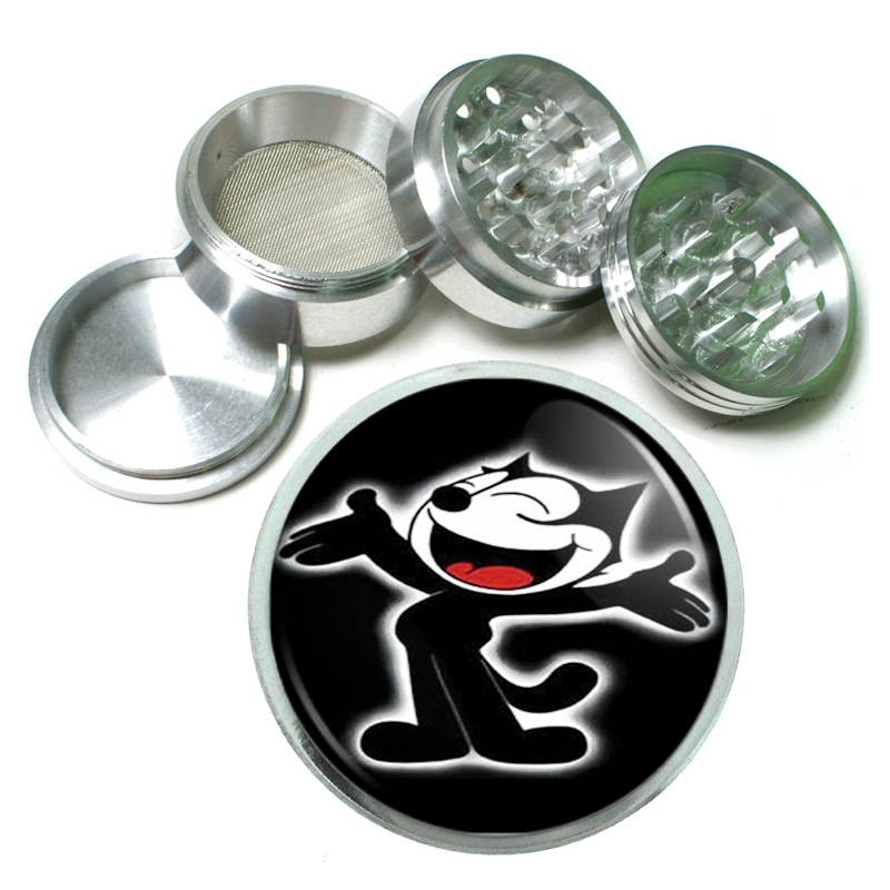 Felix The Cat Classic Image 4Pc Aluminum Grinder 548
