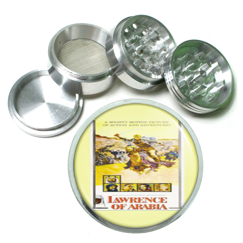 Lawrence Of Arabia Peter O'toole 1962 4Pc Aluminum Grinder 574