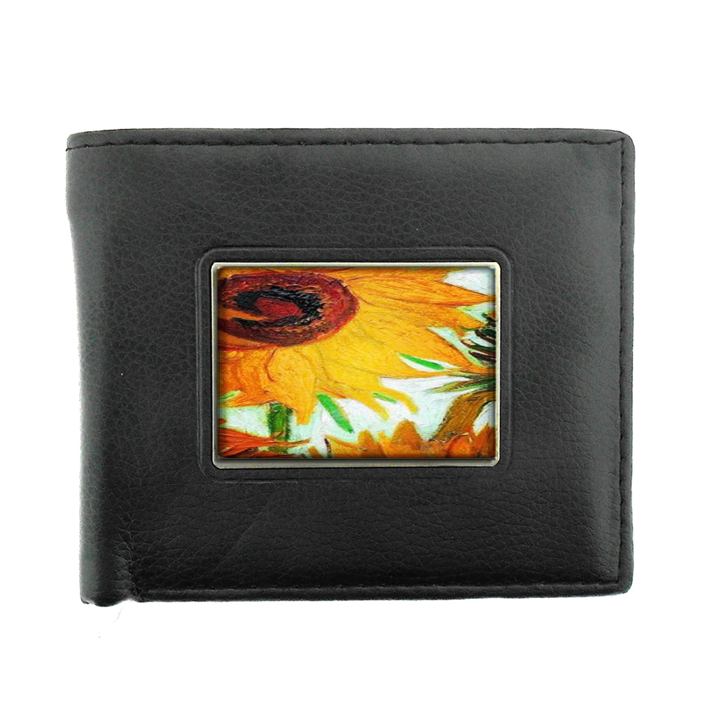 Vincent Van Gogh Sunflowers Bifold Wallet 007
