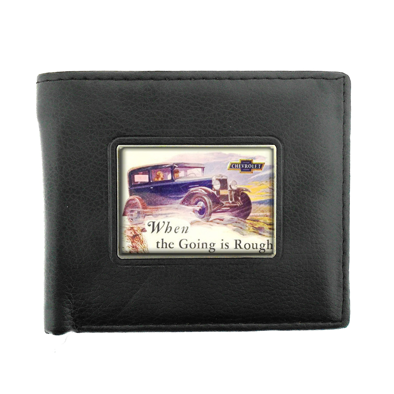 Chevrolet 1920s Vintage Ad Bifold Wallet 030