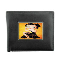 Betty Boop In Black Evening Gown Bifold Wallet 083 - £12.74 GBP