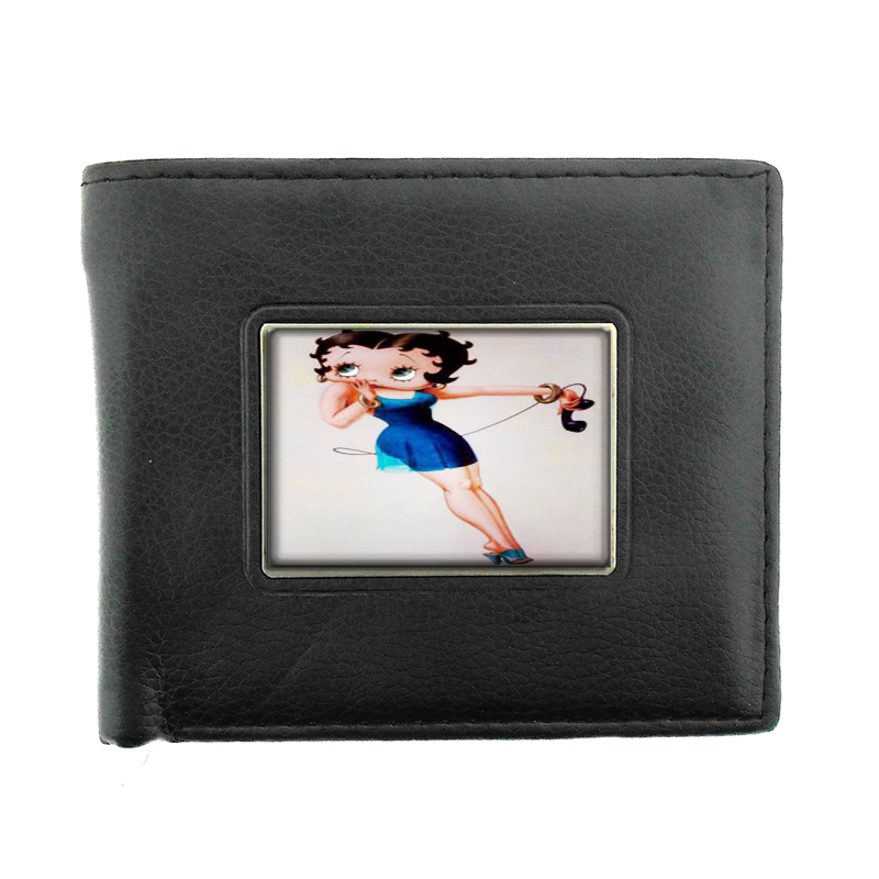 Betty Boop Slinky Blue Dress Bifold Wallet 098
