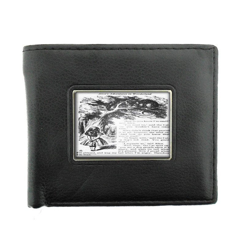 Alice In Wonderland Tenniel Cat Bifold Wallet 131