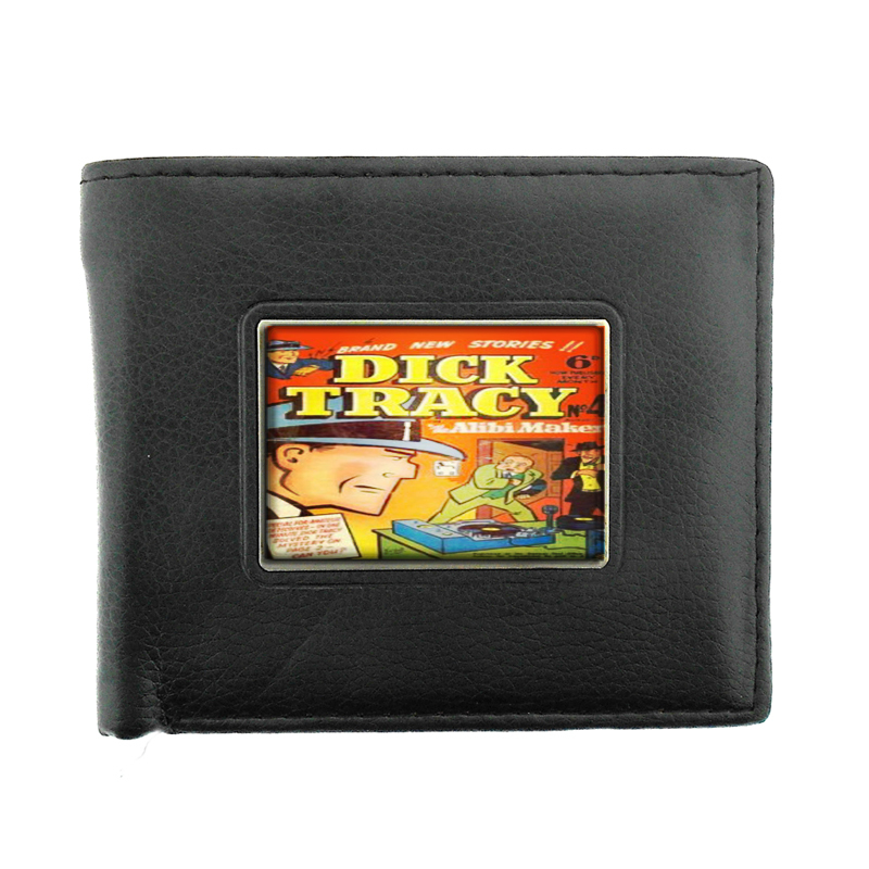 Dick Tracy 1940s Comic Book #4 Bifold Wallet 278