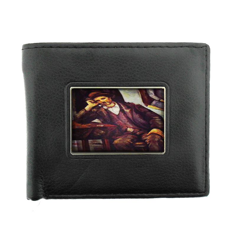 Paul Cezanne Man Smoking 1900 Bifold Wallet 336
