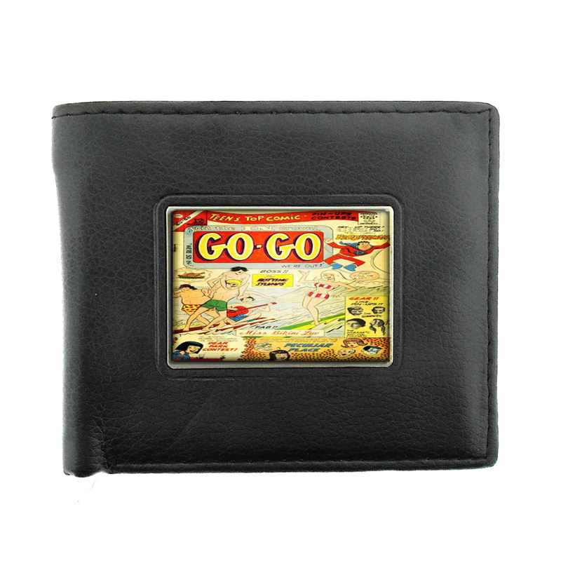 Go-Go '60s Bikini Pop Comic Bifold Wallet 408