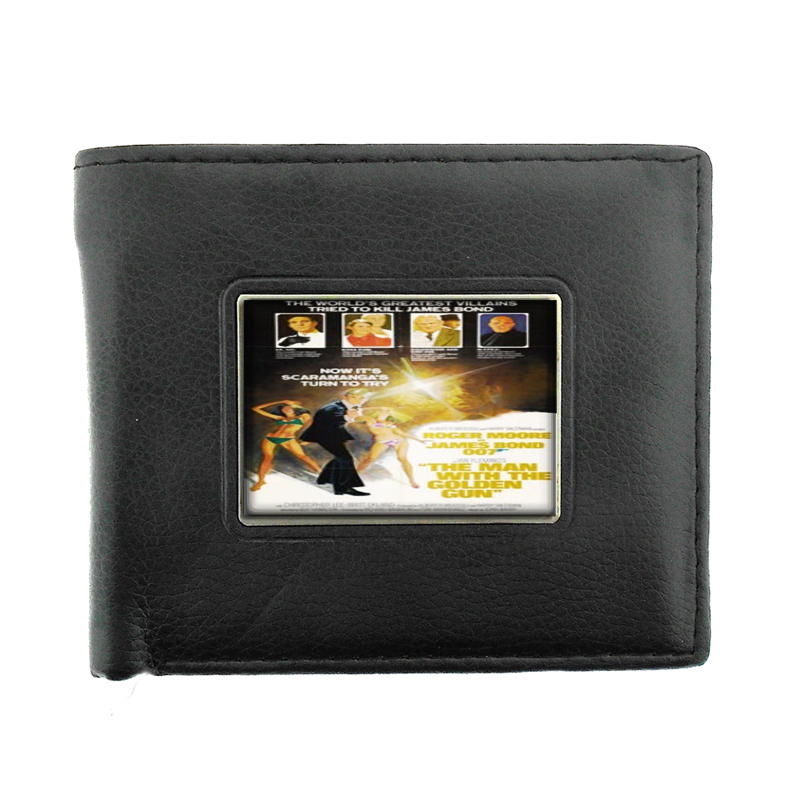 James Bond Man With Golden Gun Bifold Wallet 417