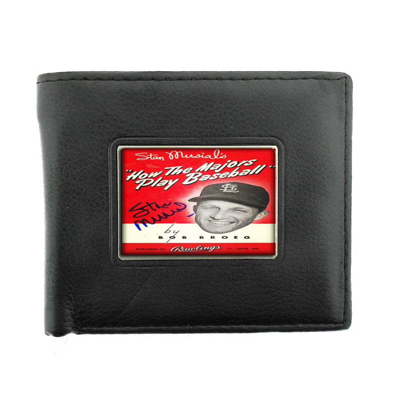 St Louis Cardinals Stan Musial Bifold Wallet 480