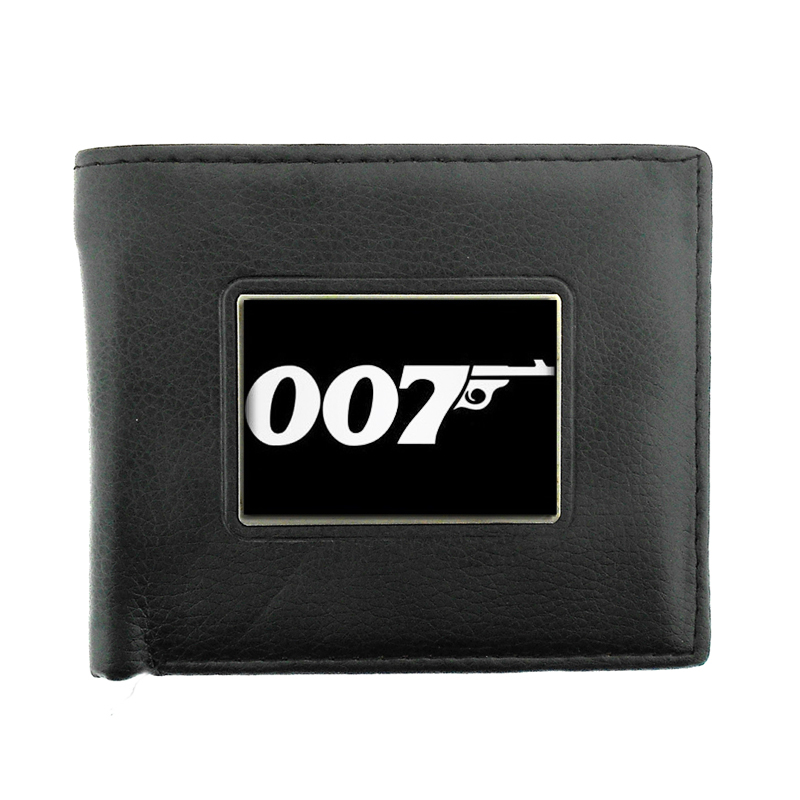 James Bond B&W Classic Logo Bifold Wallet 554