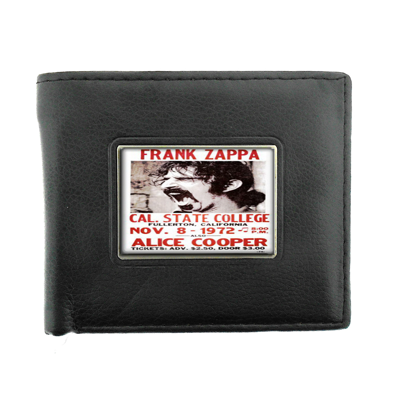 Frank Zappa Cal State College Concert Bifold Wallet 534