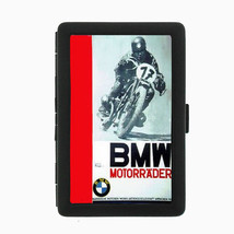 BMW Motorcycle Vintage Poster Black Cigarette Case 247 - £10.62 GBP