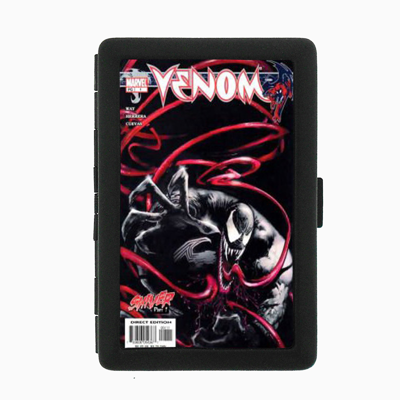Venom Comic Book #1 Black Cigarette Case 277