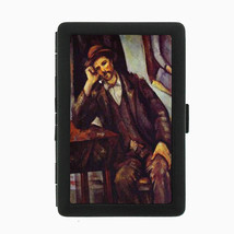 Paul Cezanne Man Smoking 1900 Black Cigarette Case 336 - £10.77 GBP