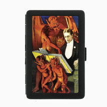 Vintage Magic Satan and Devils Black Cigarette Case 488 - £10.60 GBP