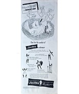 Jockey &quot;Fathers Day&quot; Old Birds Nest Jockey Underwear 1949 Vintage Print Ad - $10.96