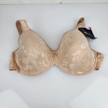 WACOAL 853167 Awareness Contour Bra Underwire Bra 42DD Beige Floral NEW - $34.64
