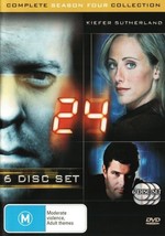 24 Season 4 DVD | Kiefer Sutherland | Region 4 - $15.53