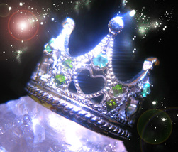 HAUNTED RING GOLDEN CROWN EXTREME POWERS OF ROYALTY GOLDEN ROYAL COLLECT... - $288.77