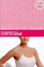 CANOTTIERA DONNA SPALLA STRETTA COTONE FILAM ART.20252 - $7.10