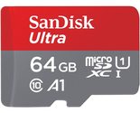 SanDisk Ultra 64GB UHS-I microSDXC Memory Card with SD Adapter - £19.65 GBP
