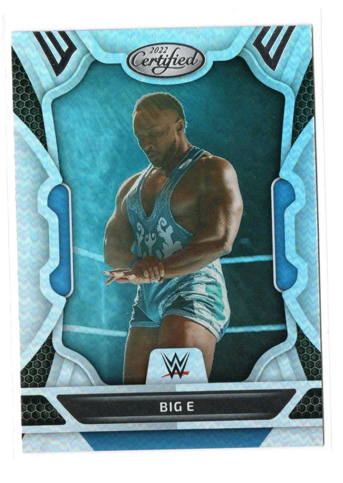 Primary image for 2022 WWE Panini Chronicles Big E #236 Certified Wrestling New Day Card NM-MT