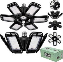 Led Garage Lights Bulb 2 Pack -180W, 18000Lm 6500K Led Shop Light With 6+1 - $36.99
