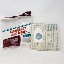 4 Kenmore Canister Vacuum Cleaner Bags 20-50111 Sears Disposable Made in... - $9.85