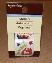 Teachers Reward Stickers 1 1/4&quot; Wide Rolls You Choose Type Recollections 183B-3 - £2.30 GBP
