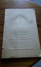 Vintage Funeral Memories Guest Booklet Spiral Bound Lindsey Harrisonburg VA - £11.74 GBP