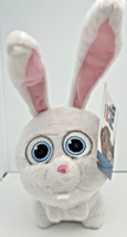 The Secret Life Of Pets Snowball 10&quot; Plush White Bunny Rabbit Posable Ears NEW - £18.30 GBP