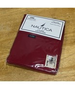 Nautica Maroon Egyptian Cotton King Pillowcases J-Class Collection Red O... - $40.60 CAD