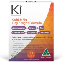 Ki Cold &amp; Flu Day/Night Formula 30 Tablets - $86.01