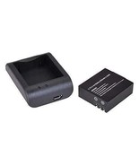 Zen Logic ZL-4KBC Rechargeable 900 mAh Li-Ion Camera Battery with Charger, Black - $10.88