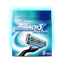 Gillette Mach3 Turbo Men&#39;s Razor Blades - 8 Refills  - $49.00