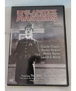 Slapstick Masters Charlie Chaplin Laurel &amp; Hardy Buster Keaton Monty Ban... - £10.90 GBP