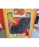 VTG 1982 BOBBSEY TWINS FLOSSIE OUT WEST OUTFIT NEW IN BOX FOR 11&quot; DOLL - £11.79 GBP