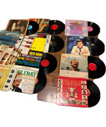 Lot Of 12 Vintage Random Vinyl Record Lot Pat Boone, Dan Fogelberg, Holi... - £9.64 GBP