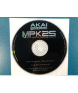 AKAI PROFESSIONAL MPK25 EDITOR LIBRARIAN CD (2008) - $13.00