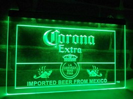 Corona Extra Beer LED Neon Sign Hang Signs Wall Home Decor Crafts Bar Pub Club - £20.44 GBP+