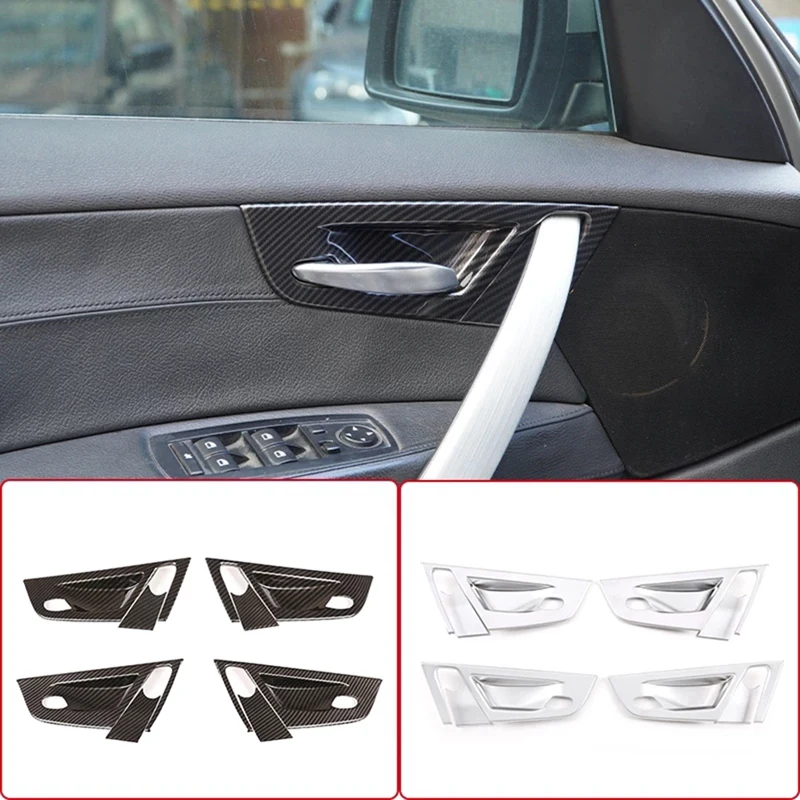 Car Inner Door Bowl Decoration Cover Protect Trim Sticker For-BMW X3 E83 - £34.78 GBP