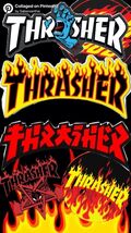 Thrasher Magazine Skateboards 12x8in Inches Aluminum Metal Sign Collage 50 - $24.74