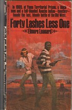 Elmore Leonard Forty Lashes Less One 1972 1st Edition - £8.59 GBP
