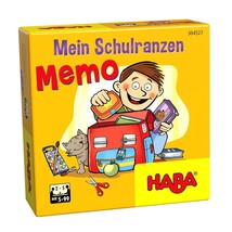 My Backpack Memory Game Mein Schulranzen Memo Board Game - $39.79