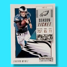 2018 Panini Contenders - #20 Carson Wentz Philadelphia Eagles - £0.91 GBP