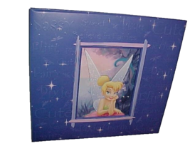 Tinkerbell Disney Sandylion Purple Scrapbook Album 12.5&quot; x 13.5&quot; Old Stock - $10.26