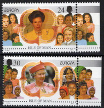 ZAYIX Isle of Man 679-680 MNH Europa Cept Women of Achievement 040423S13 - £1.70 GBP