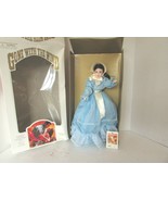 WORLD DOLL GONE WITH THE WIND MELANIE BLUE CHIFFON GOWN  TAG BOXED 12&quot;  - $24.70