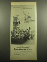 1960 Royal hawaiian Macadamia Nuts Advertisement - Those rare nuts from Hawaii - £11.71 GBP